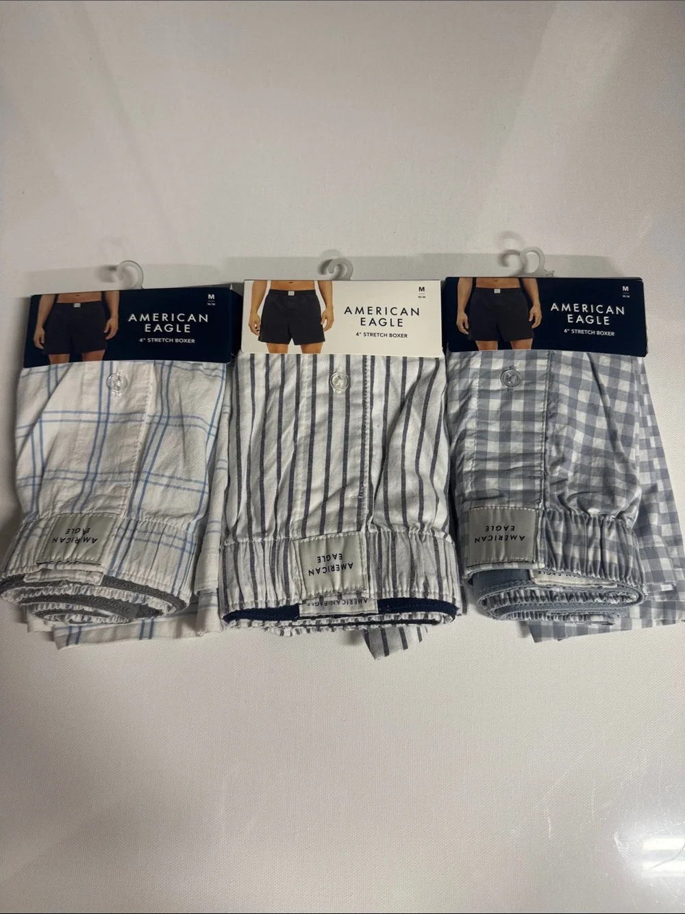 American Eagle Boxers Mens Medium 3 Pack